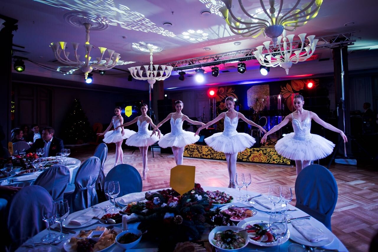 Балерины на корпоративное мероприятие Заказать балет, балерины на праздник, балет на заказ, балерины на свадьбу